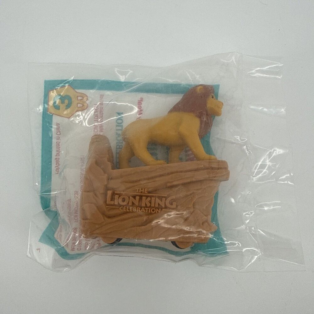 McDonald's Happy Meal Disneyland Adventures Simba In The Lion King Celeb. 1994